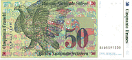 50er Note Rückseite