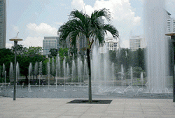 Public Park im Kuala Lumpur City Center